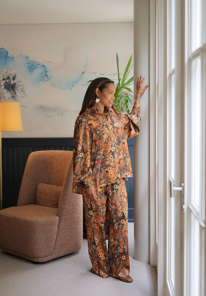 camisa estampada