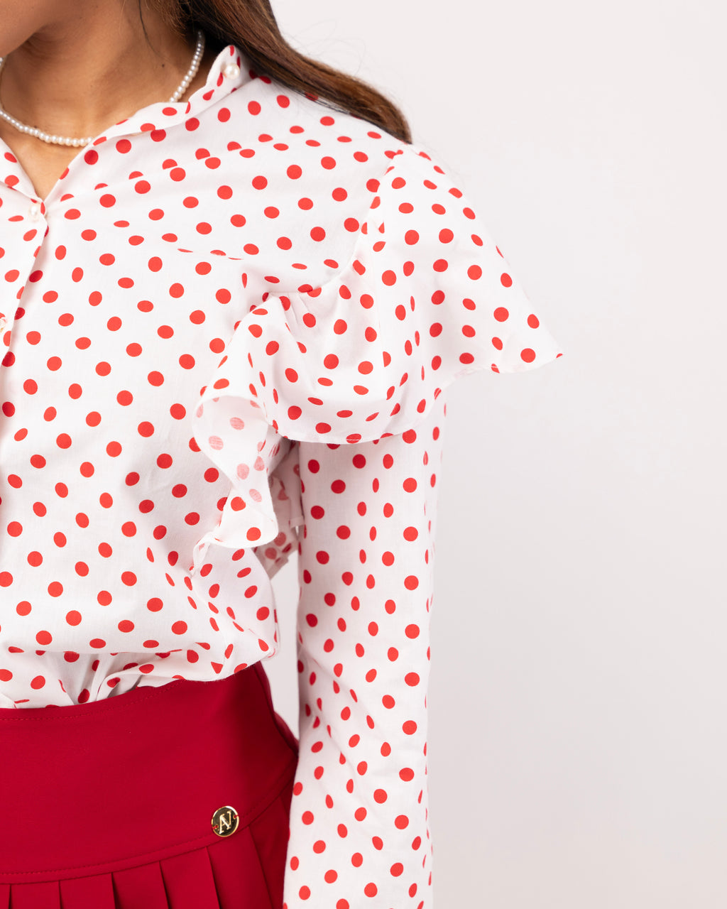 Camisa de Bolinhas