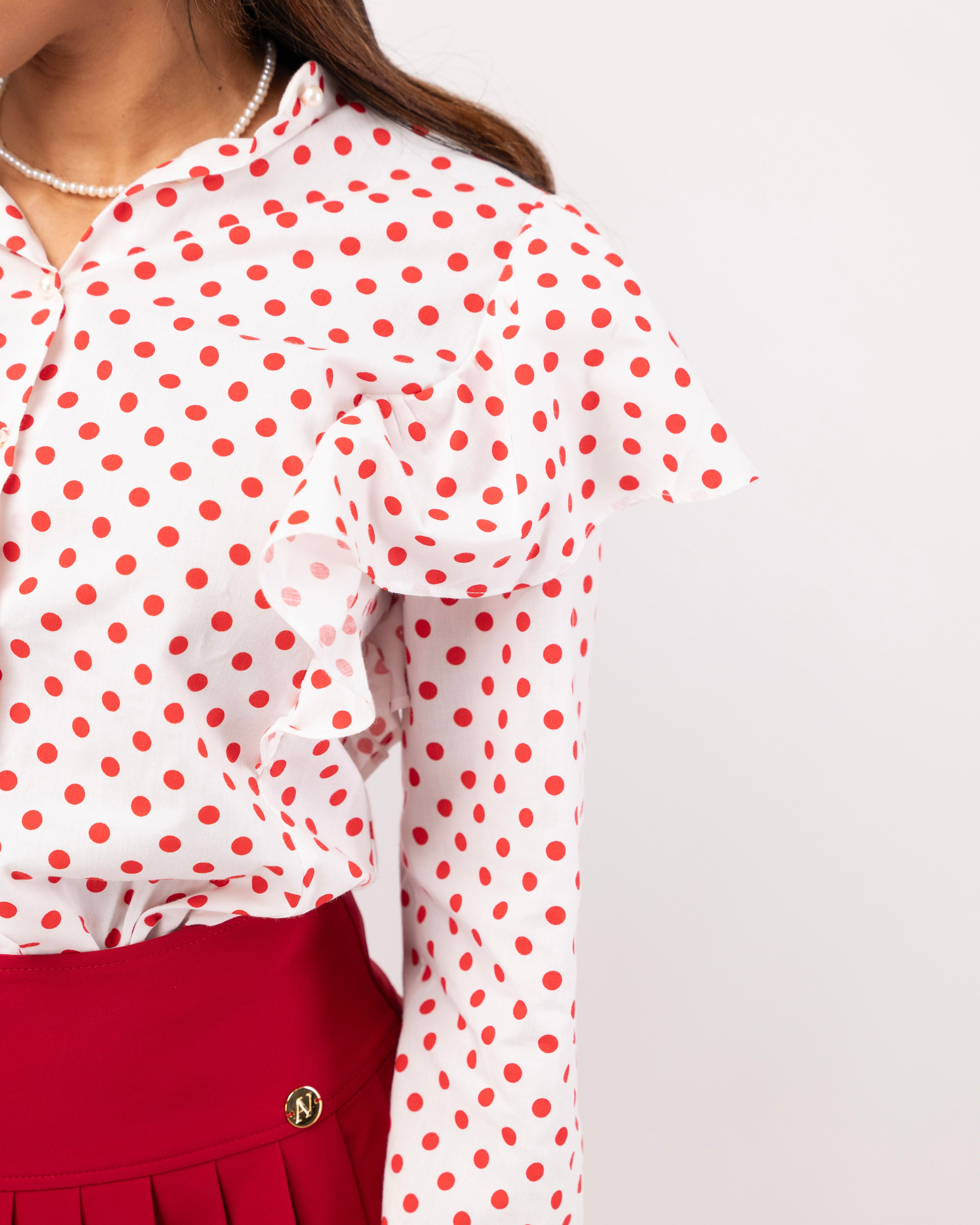 Camisa de Bolinhas