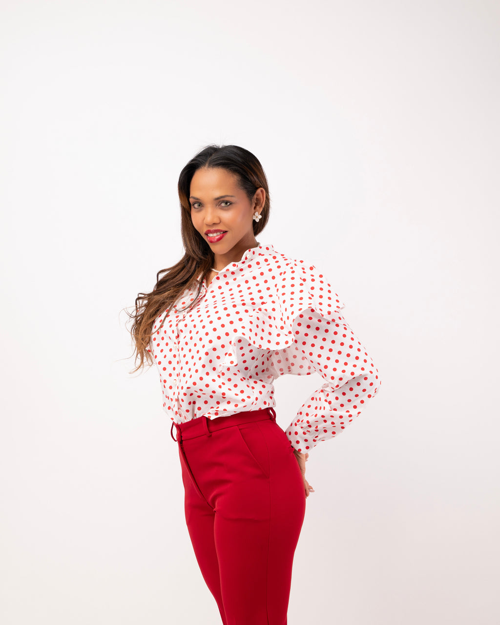 Camisa de Bolinhas