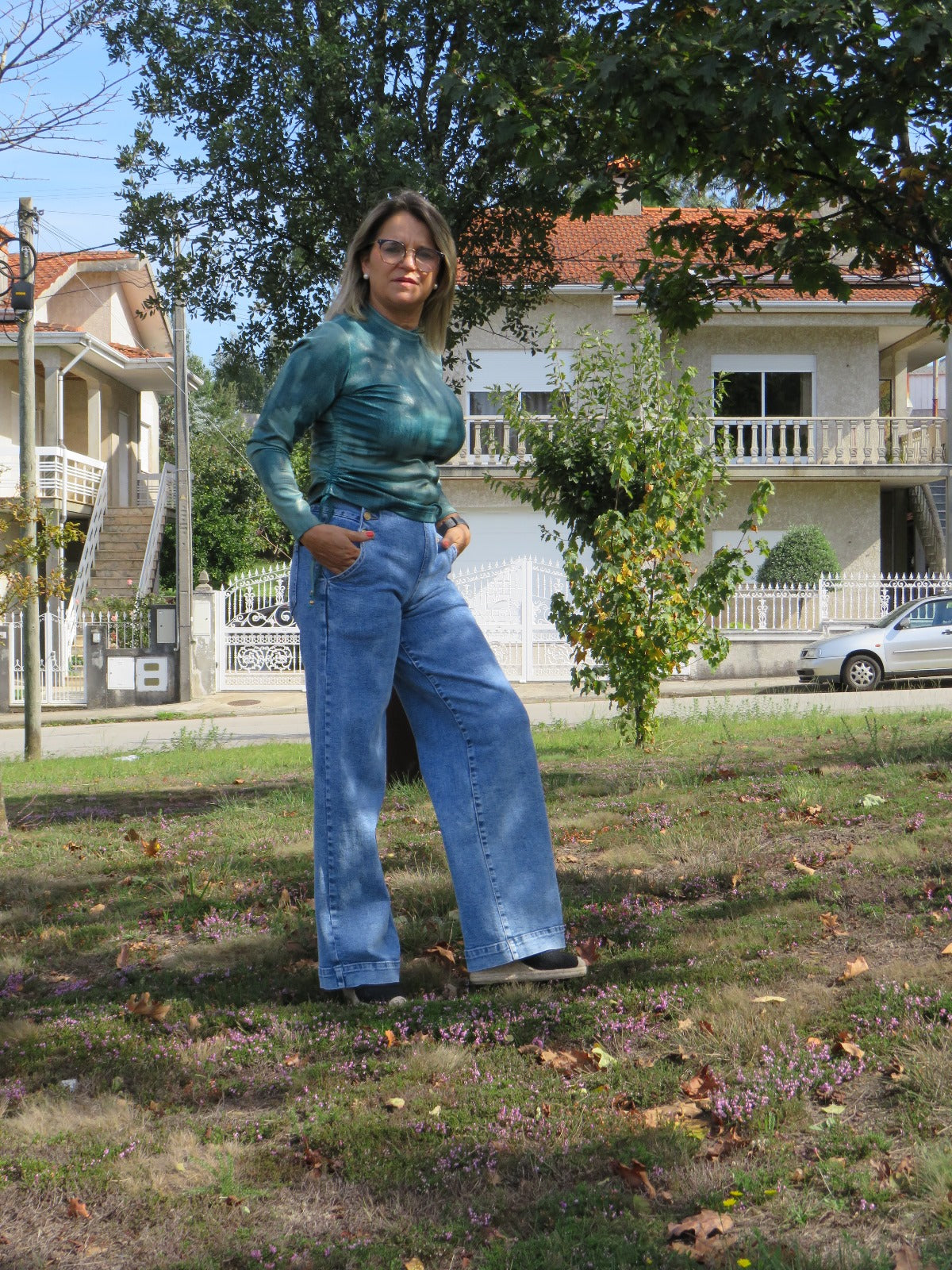 Calça de ganga Pantalonas