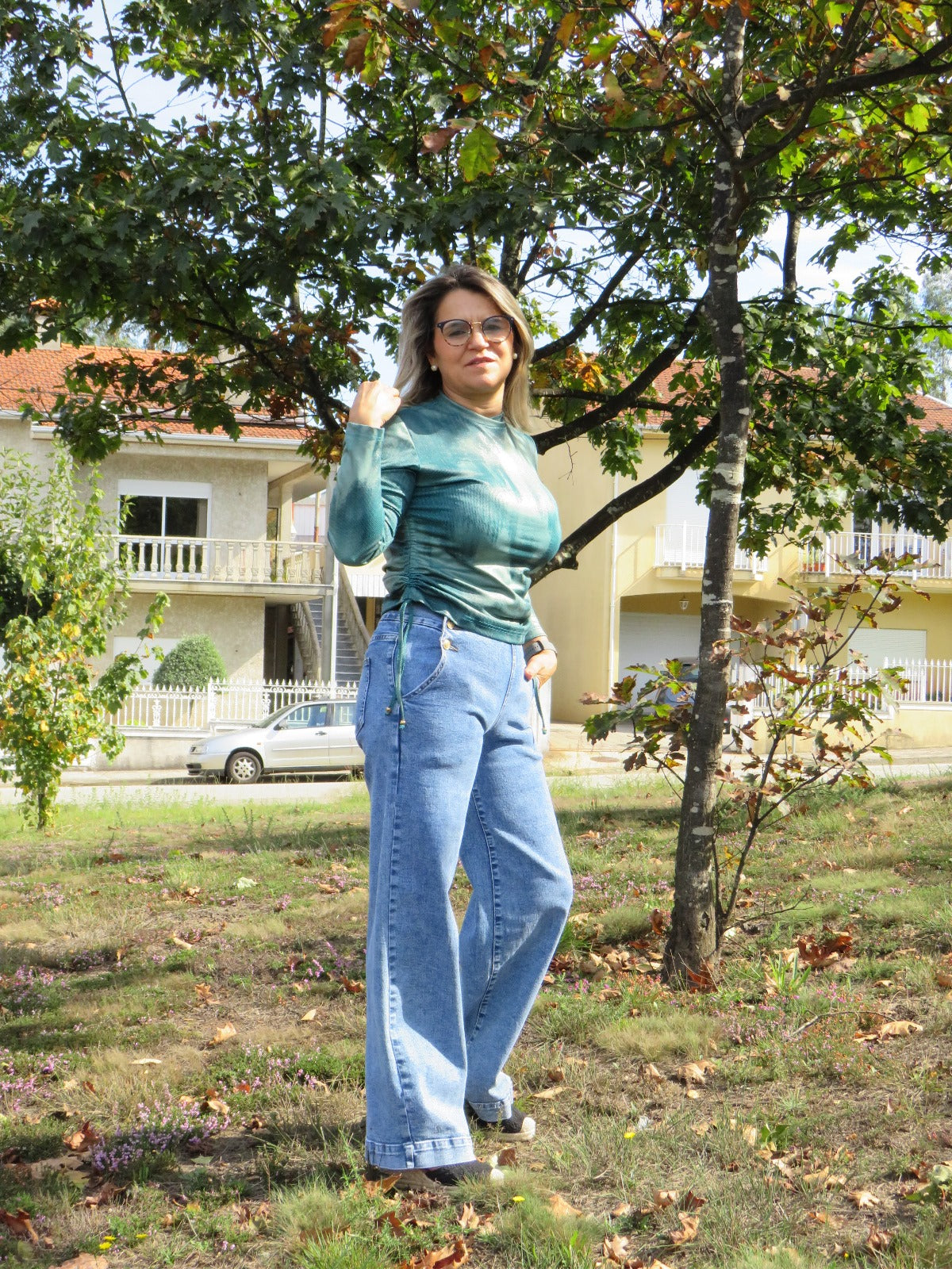 Calça de ganga Pantalonas