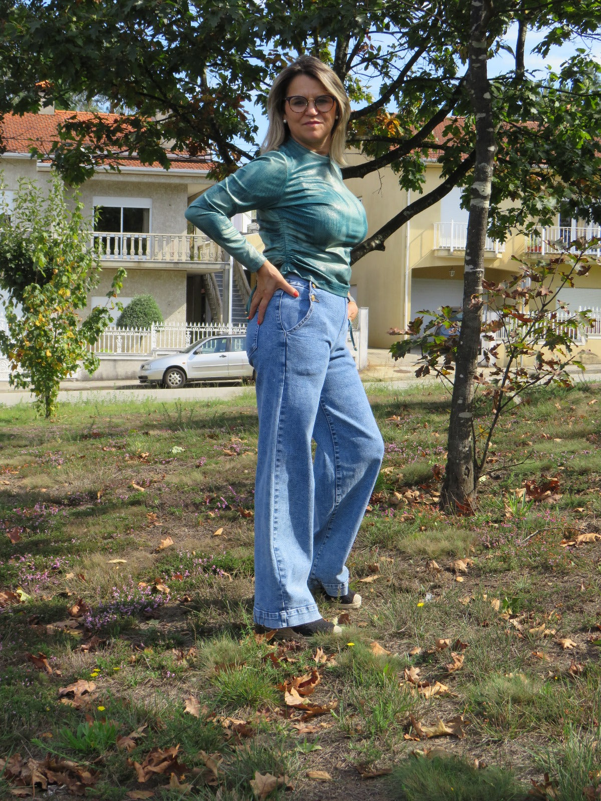 Calça de ganga Pantalonas