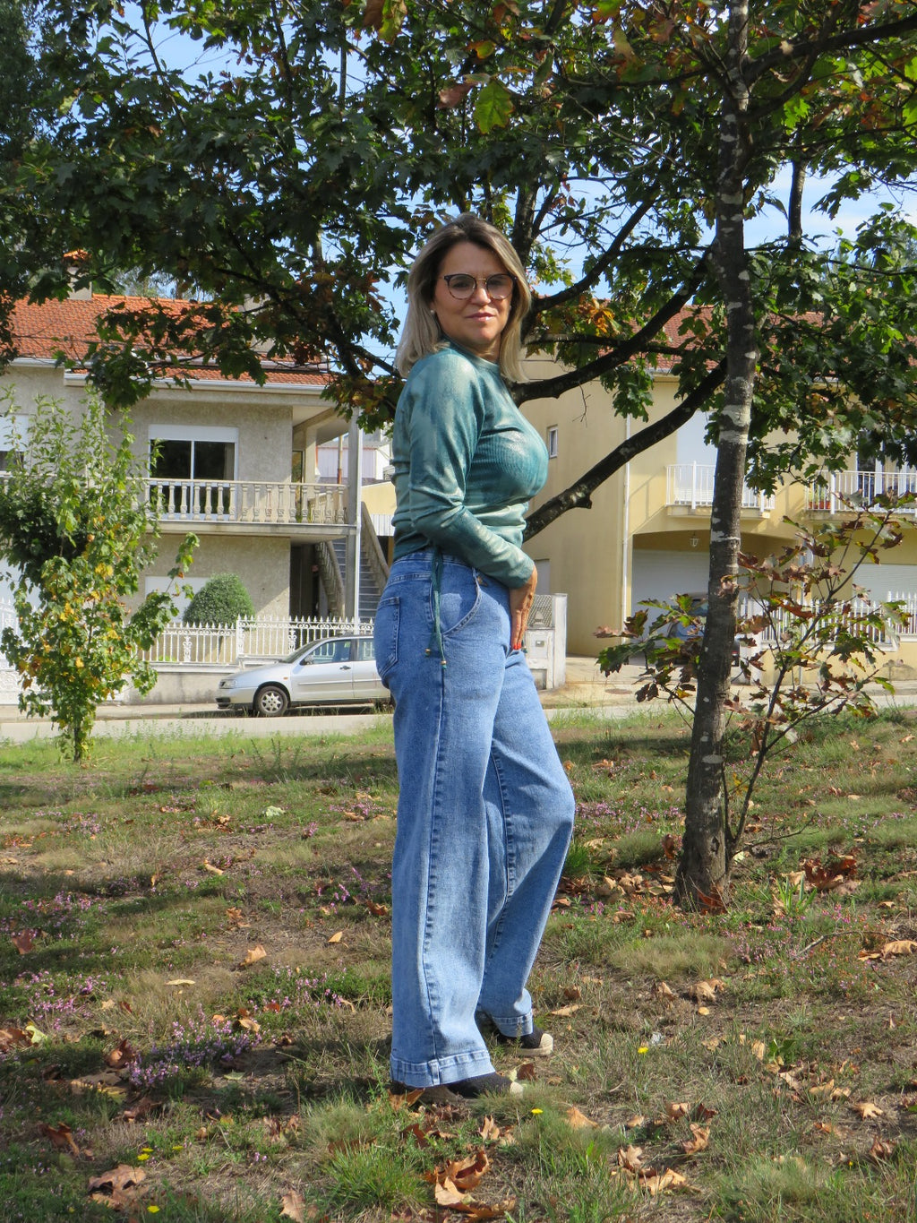 Calça de ganga Pantalonas